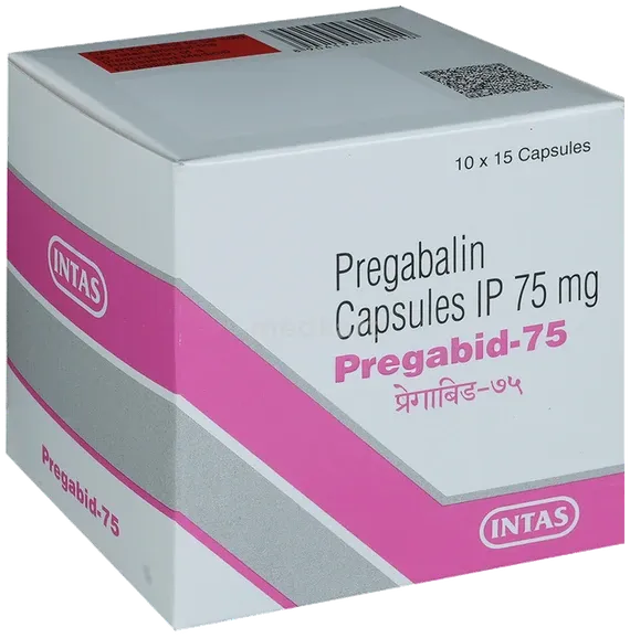 pregabid 75mg capsule 15's